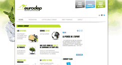 Desktop Screenshot of eurodep.fr